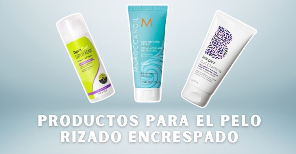 Productos para el Pelo Rizado Encrespado