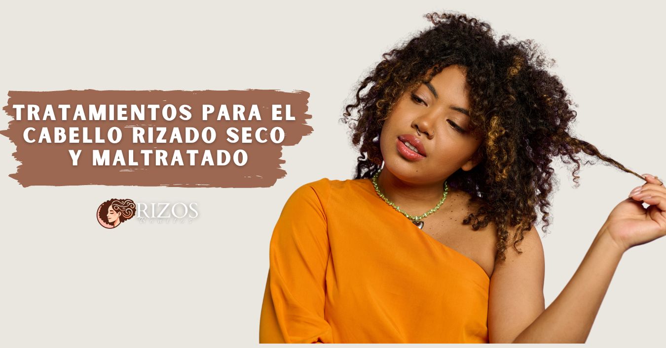 tratamientos para el cabello rizado seco y maltratado